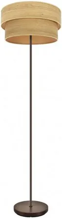 Fabrilamp Pie Salon Doble Smile 1xe27 Marron/madera Clara 162x40x40 Cm