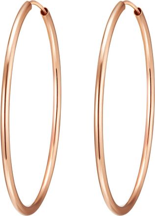 Rafaela Donata Womens Hoop earring sterling silver rose gold - One Size