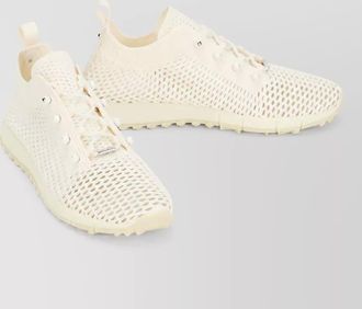 Jimmy Choo London knitted low-top sneakers