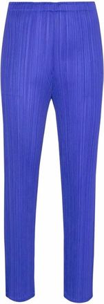 Issey Miyake Broeken, Dames, Blauw, L, Polyester, Monthly Colors : January