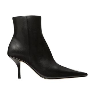 Michael Kors Heeled Boots, female, Black, Size: 6 1/2 US Selina Ankle Boot