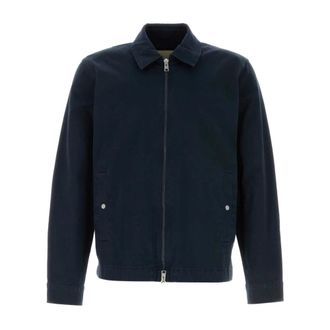 Woolrich Light Jackets, male, Blue, Size: L Timber Shirt Jacket
