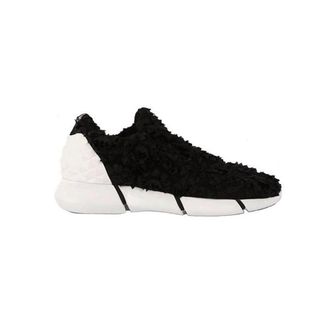 Elena Iachi Sneakers, female, Black, Size: 9 US High-Quality Fabric Sneakers