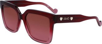 Liu Jo LJ771S 606 Womens Sunglasses Burgundy Size 53
