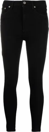 Twinset Slim fit jeans - Dames - Jeans - Zwart - Maat: W30 Katoen