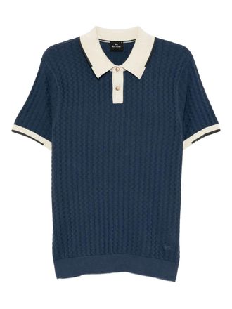 Paul Smith short-sleeved shirt - men - Cotton - L - Blue