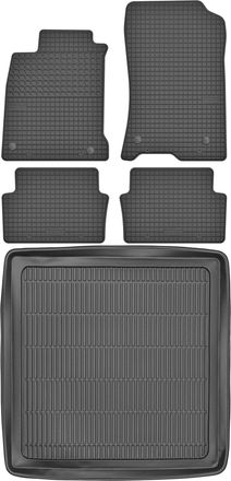 OEM Renault Laguna Iii Estate / Grandtour De 2007 A 2015. Juego De Alfombrillas De Goma Para Coche Y Maletero