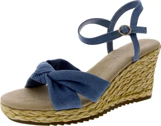 Anne Klein Wheatley Denim Fabric WHEA01F9 Womens