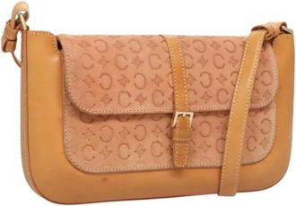 Celine Pre-owned Canvas celine-bags - Dames - Vintage Schoudertas - Roze - ONE Size - Leer - Vintage