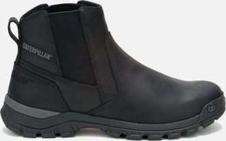 CAT Mens Threshold Chelsea P726055 Black Mens Boots - Size: 11