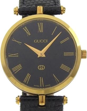 Gucci Pre-owned Watches, female, Black, Size: ONE SIZE Pre-owned Sherry Quartz Wristwatch