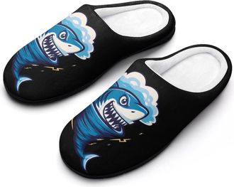 Generic Shark Tornado Storm Hurricane Womens Slippers Winter Warm House Shoes Indoor Outdoor Hotel Slipper