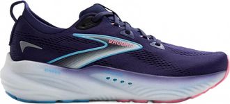 Brooks Womens Glycerin 22 Shoes In Blue Ribbon/peacoat/dianthus