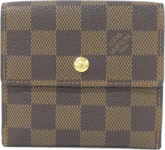 Louis Vuitton Damier Canvas Ebene Coated Canvas (Pre-Owned)