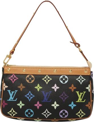Louis Vuitton Pochette Accessoires Monogram Multicolor Multicolour Canvas Bag (Pre-Owned)