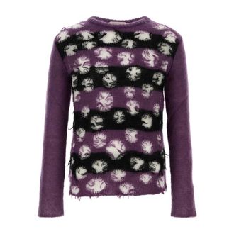 Namacheko Round-neck Knitwear, male, Multicolor, Size: S Wool Blend Sweater