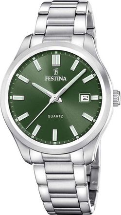 Festina F20736-4 Mens Classic Watch - Silver - One Size
