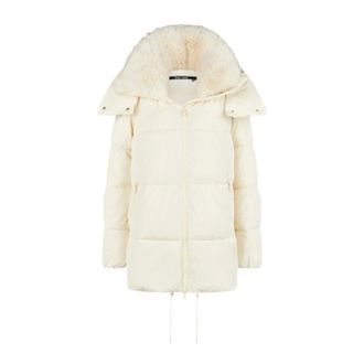 Marc Aurel Dames, Mantels, Beige, Maat: S Katoen