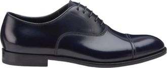 Doucal's Scarpa Allacciata - Heren - Nette schoenen - Blauw - 42 EU - Schoenen