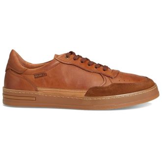 Pikolinos Xativa M1K Leather Mens Fashion Trainers - Brandy - Size:UK 10.5-11