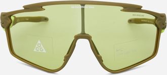 Nike ACG Vista Vert E Sunglasses Olive Flak / Light Volt