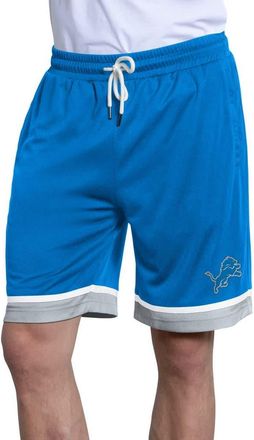 Starter Mens Starter Blue Detroit Lions Power Play Mesh Shorts at Nordstrom, Size Medium