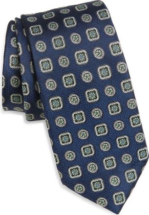Nordstrom Aguilar Medallion Silk Tie in Green at Nordstrom