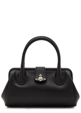Vivienne Westwood Pamela Small Faux Leather top Handle bag - Black - One Size