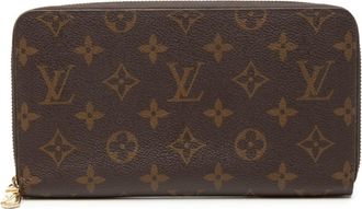 Louis Vuitton Monogram Brown Pvc Leather Long Wallet (Bi-Fold) (Pre-Owned)