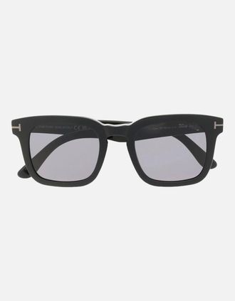 Tom Ford Mens Dax Shiny Sunglasses Black - Size: OS