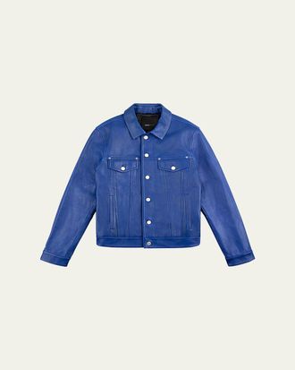 Dolce & Gabbana 24AW ジャケット ブルー系 マルチカラーのメンズ デニムジャケット ストレッチフィット