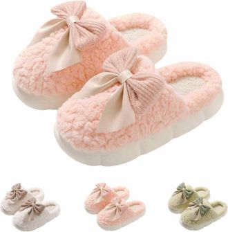 Generic Black of Friday Deals 2025 Gifts for Women Womens Fuzzy Full Slippers Washable House Memory Foam Slider Comfortable Slipper Size 4 UK Shoes Clearance 