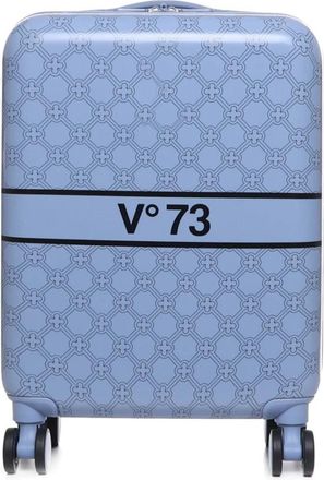 V&deg; 73 360&deg; Roterende Semi-Rigide Koffer - unisex - Handbagage koffer - Blauw - ONE Size - Koffers
