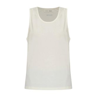Fear of God Tops, Dames, Beige, XS, Katoen, Katoenen Mouwloze Top
