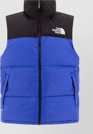The North Face retro nuptse hooded padded vest jacket