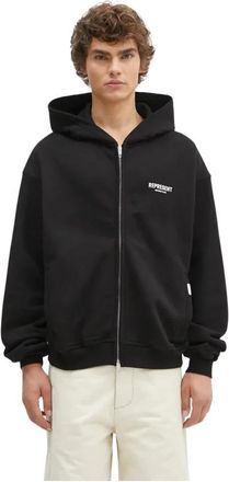 Represent Zip-throughs - Heren - Vesten met rits - Zwart - XL - Hoodies & sweatvesten