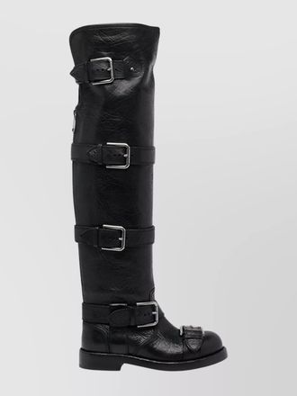 Dolce & Gabbana stylish ankle boots featuring buckle detail