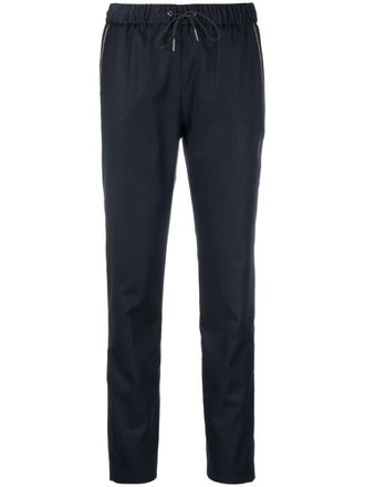 Fabiana Filippi drawstring straight-leg trousers - Blue