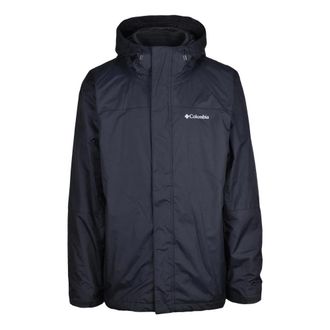 Columbia Waterdichte jas met afneembare fleecevoering - Heren - Winterjassen - Zwart - S - Nylon - Jassen