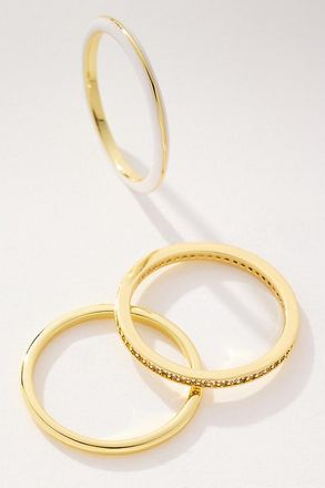 Uncommon James White Hot Forever Rings, Set of 3