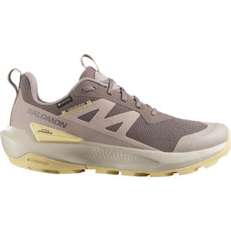 Salomon Womens Elixir Activ GORE-TEX Hiking Shoes Brown 10.5