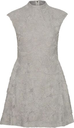 Rotate Mini-jurk met bloemenprint - Grijs