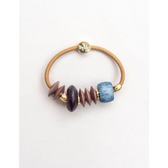 By Lilla Amber Capsule Bracelet Hair Tie in Multi at Nordstrom