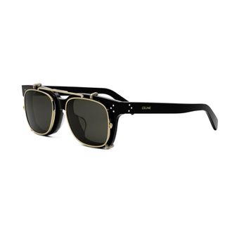Celine Celine, Accessoires, unisex, Zwart, ONE Size, Clip-on Optisch Montuur