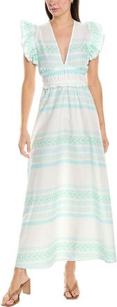 Sail to Sable Cap Sleeve Maxi Dress