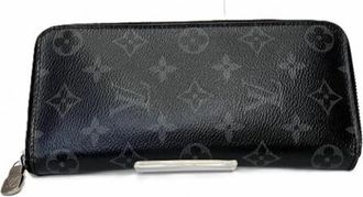 Louis Vuitton Pre-owned Canvas Portemonnee - unisex - Vintage Accessoires - Zwart - ONE Size - Vintage