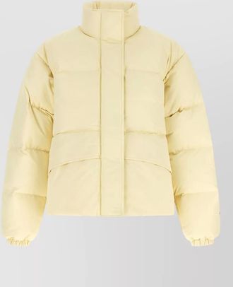 Jil Sander quilted down parka coat