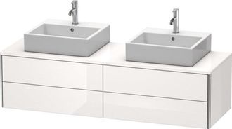 Duravit Lavabo Consola Duravit Xsquare, Suspendido, Para Dos Lavabos, 4