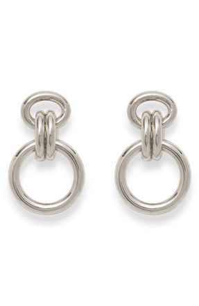 LADY GREY Mina Sterling Silver Plate Drop Earrings at Nordstrom