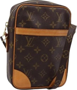 Louis Vuitton Pre-owned Danube Schoudertas - Dames - Vintage Schoudertas - Bruin - ONE Size - Leer - Vintage